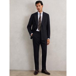 REISS Belmont Double-Breasted Suit Jacket Tailored-Fit with Wool